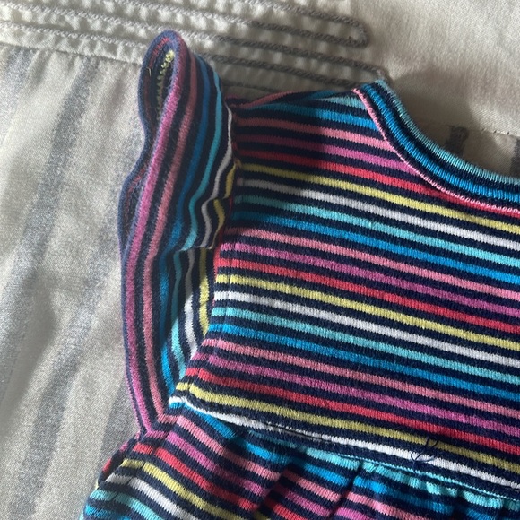 Carters MultiStriped Snap up Romper - Picture 5 of 6
